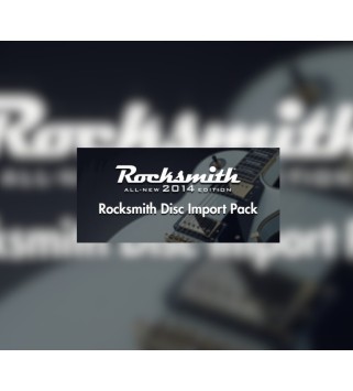 Rocksmith 2014 - Disc Import Tool DLC Gift Steam Key GLOBAL